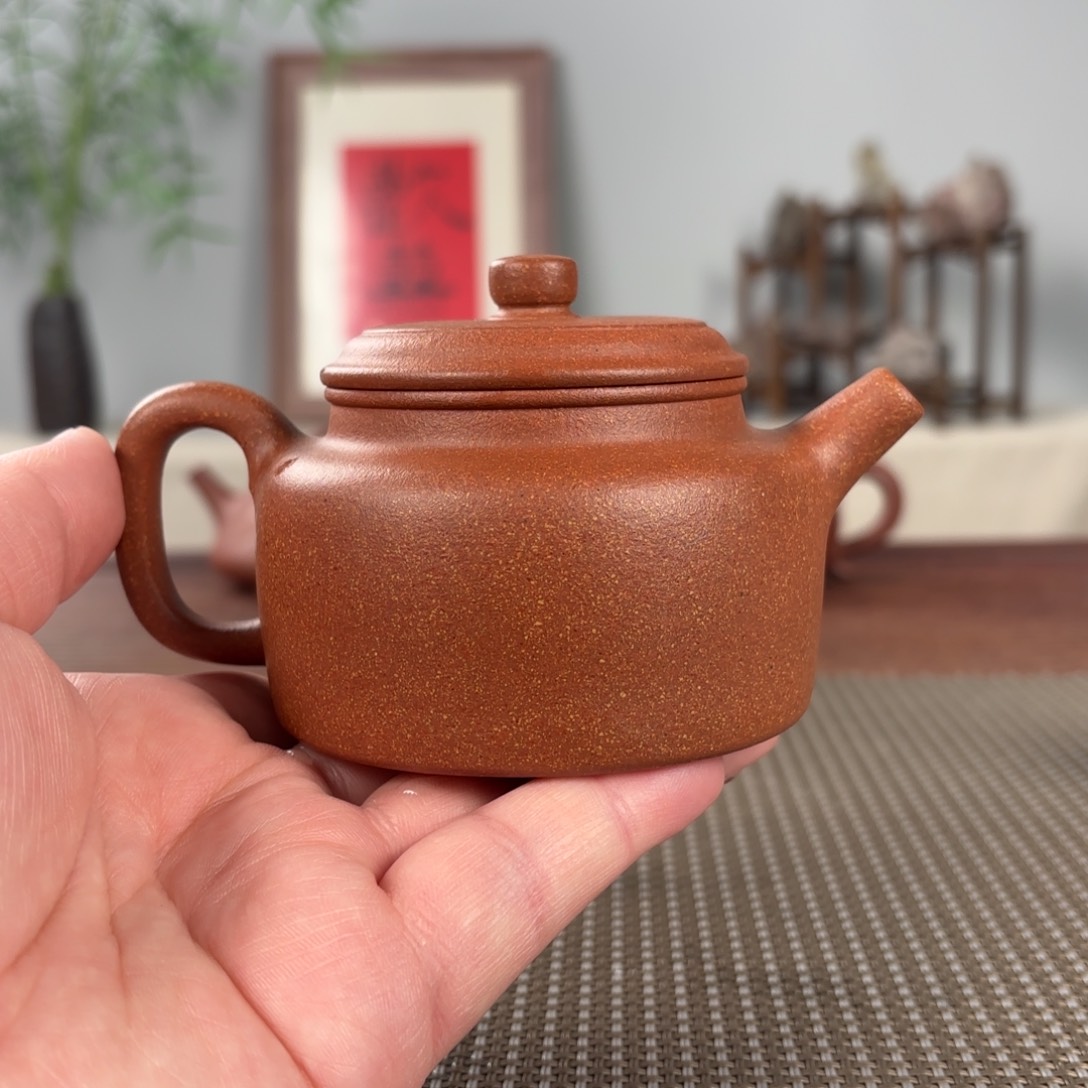 紫砂茶壶黄龙山原矿紫砂壶