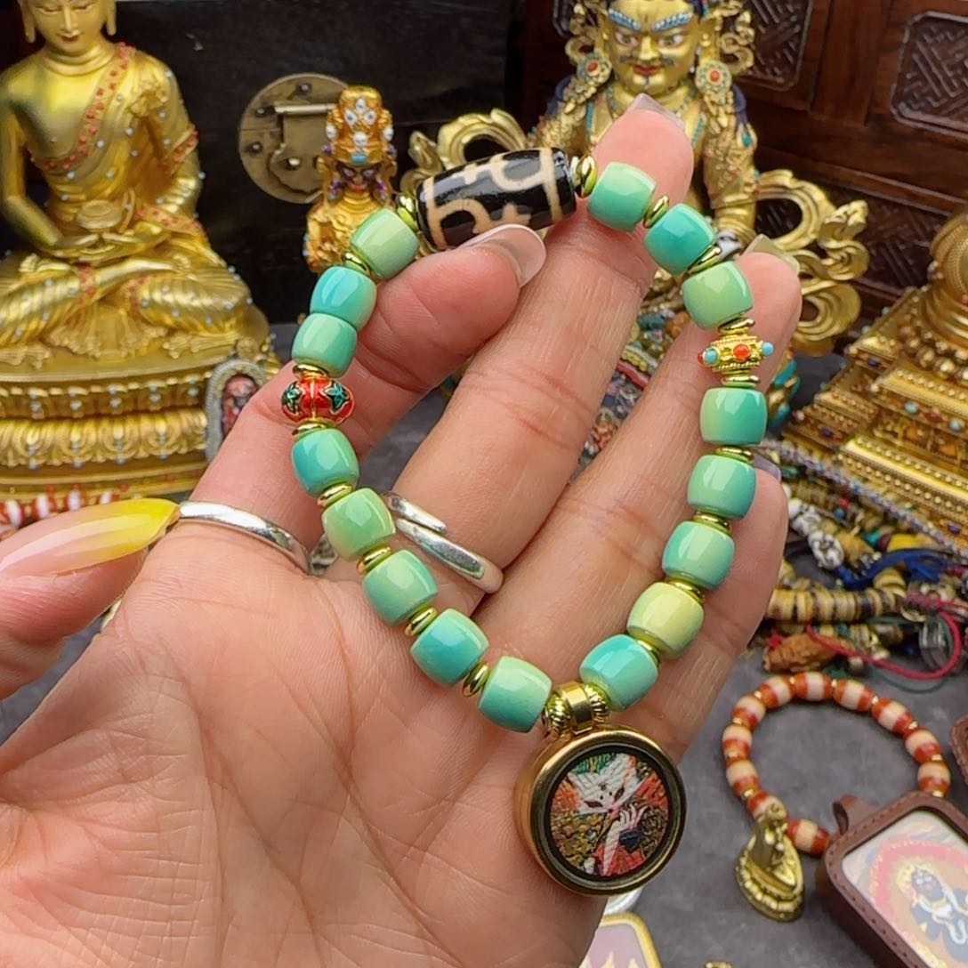 琉璃手工艺品梨****香菩提