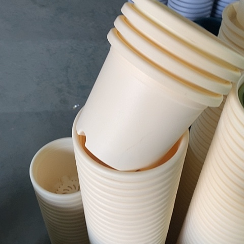 树脂四季2号6个带托米黄