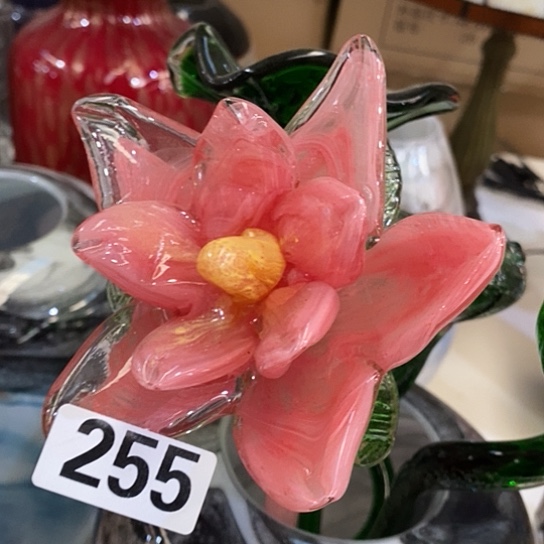 琉璃粉色荷花高45厘米