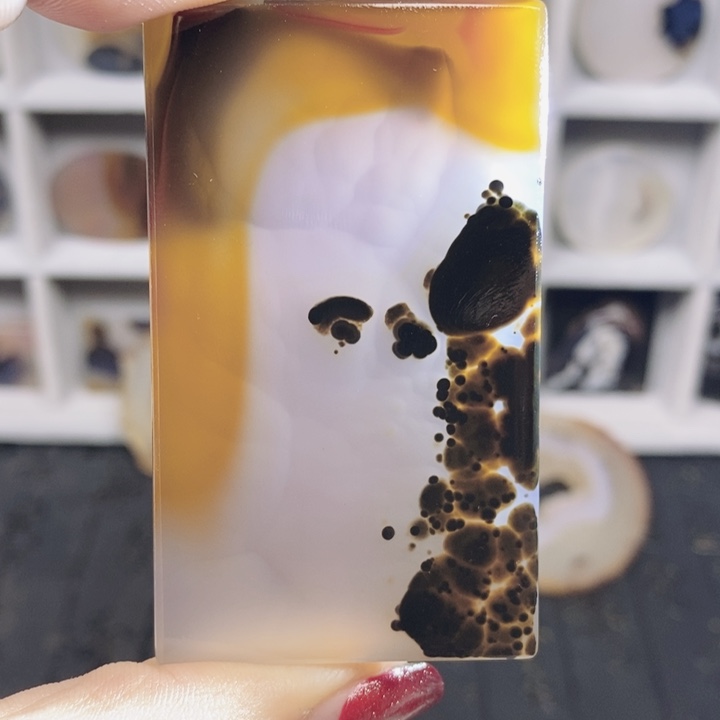 玛瑙/玉髓未镶嵌颈饰