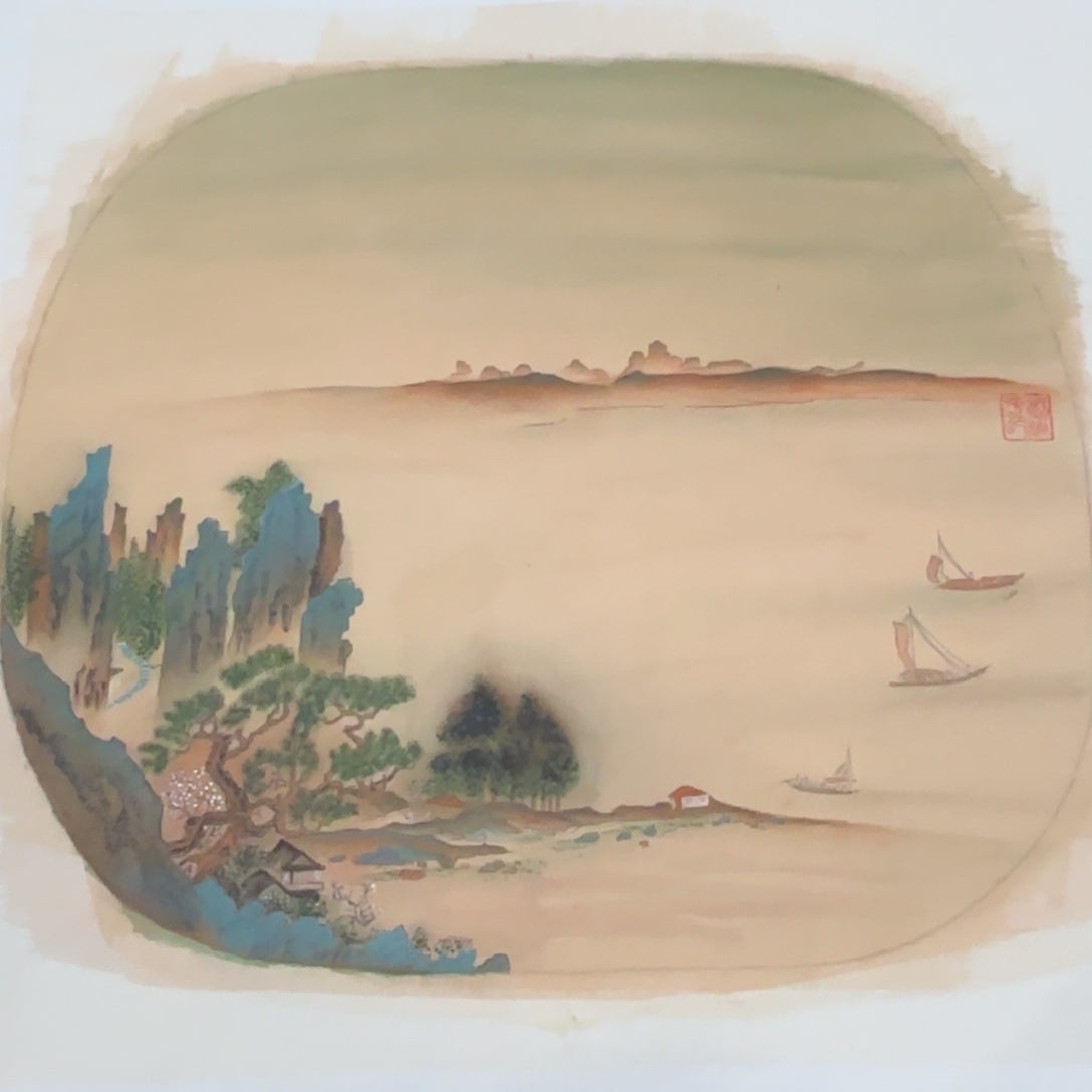 国画国画老师作品刘