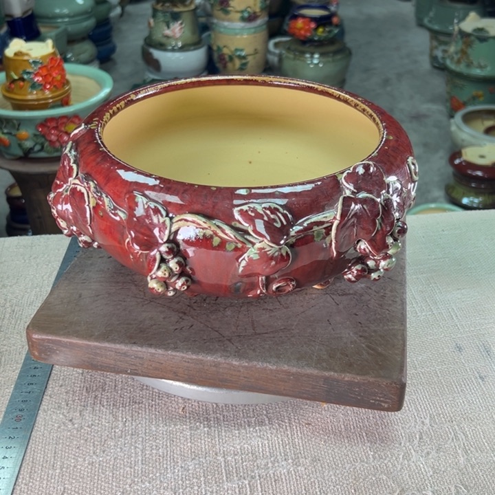 泳坤堂石湾盆陶瓷