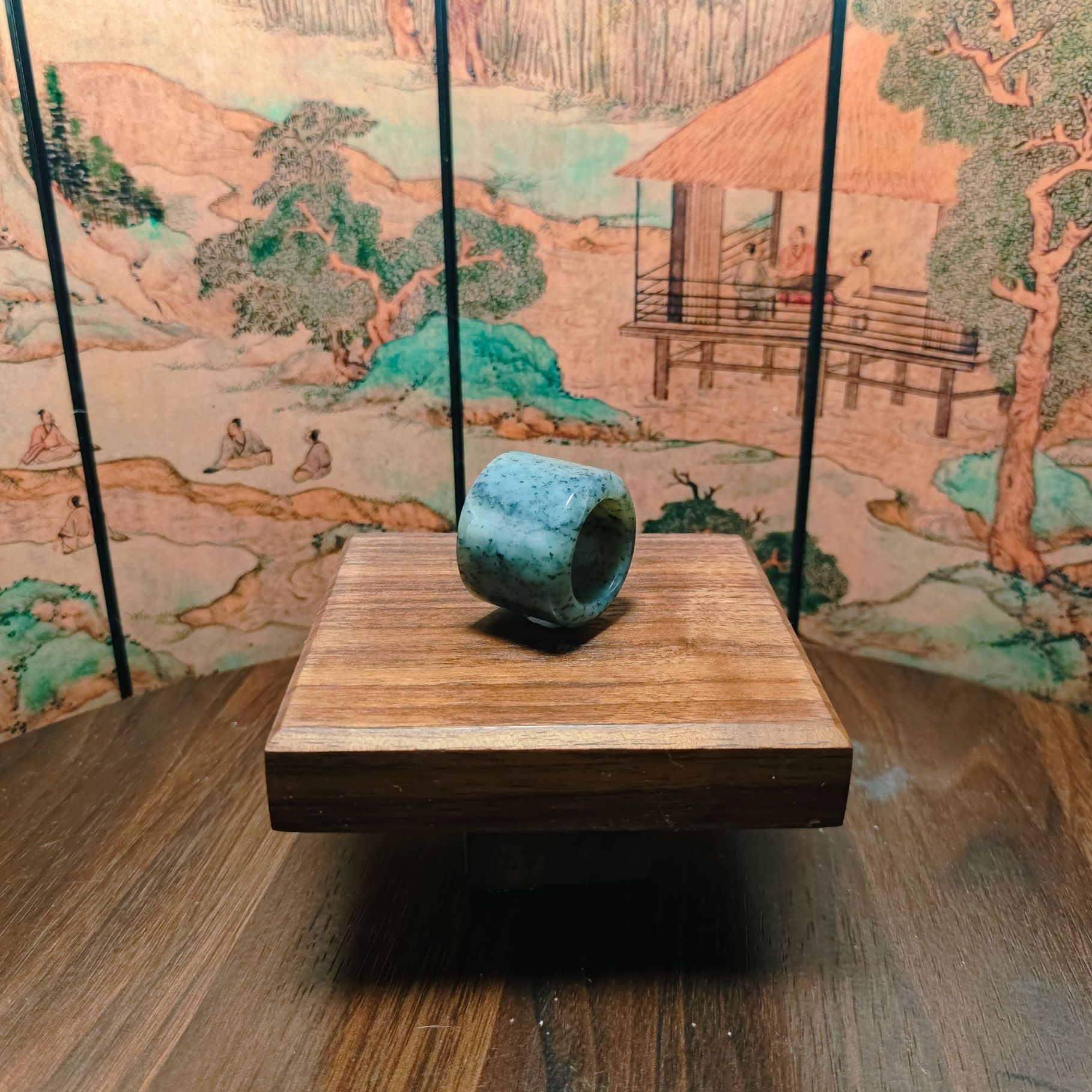 A和田玉扳指（卡21）8889