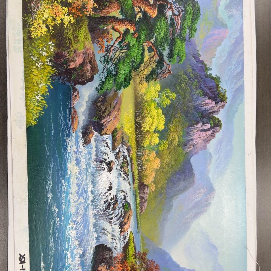 油画我也不知道怎么办