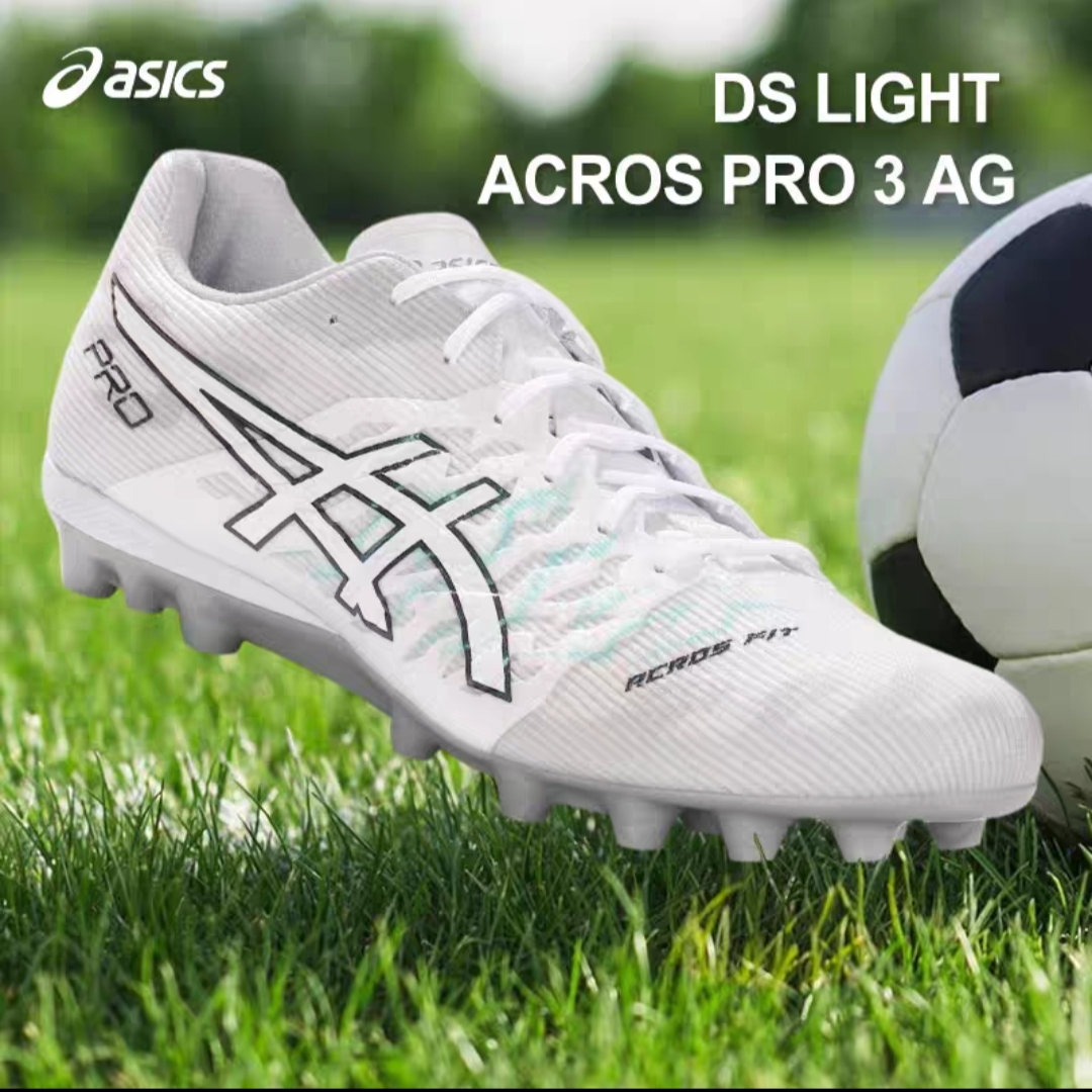 ASICS/亚瑟士25新品超纤足球鞋男女DS LIGHT ACROS PRO 3 AG耐磨