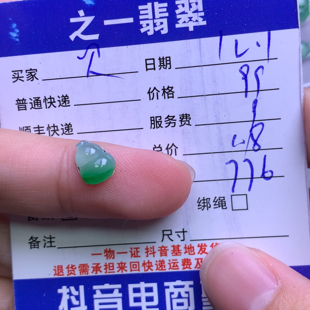 颈饰未镶嵌翡翠贝*