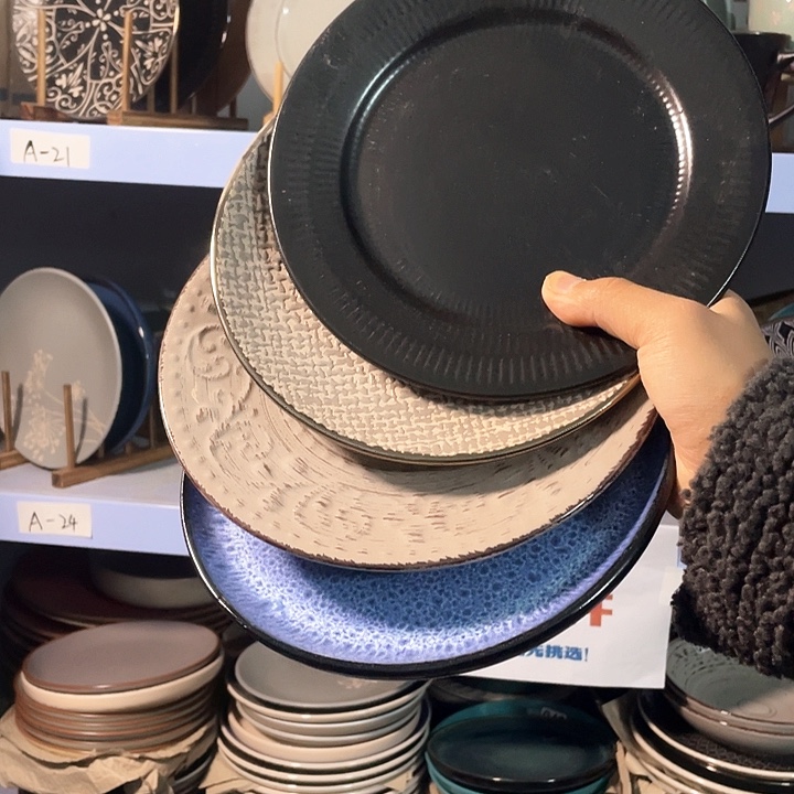 瓷4只高温釉下彩陶瓷