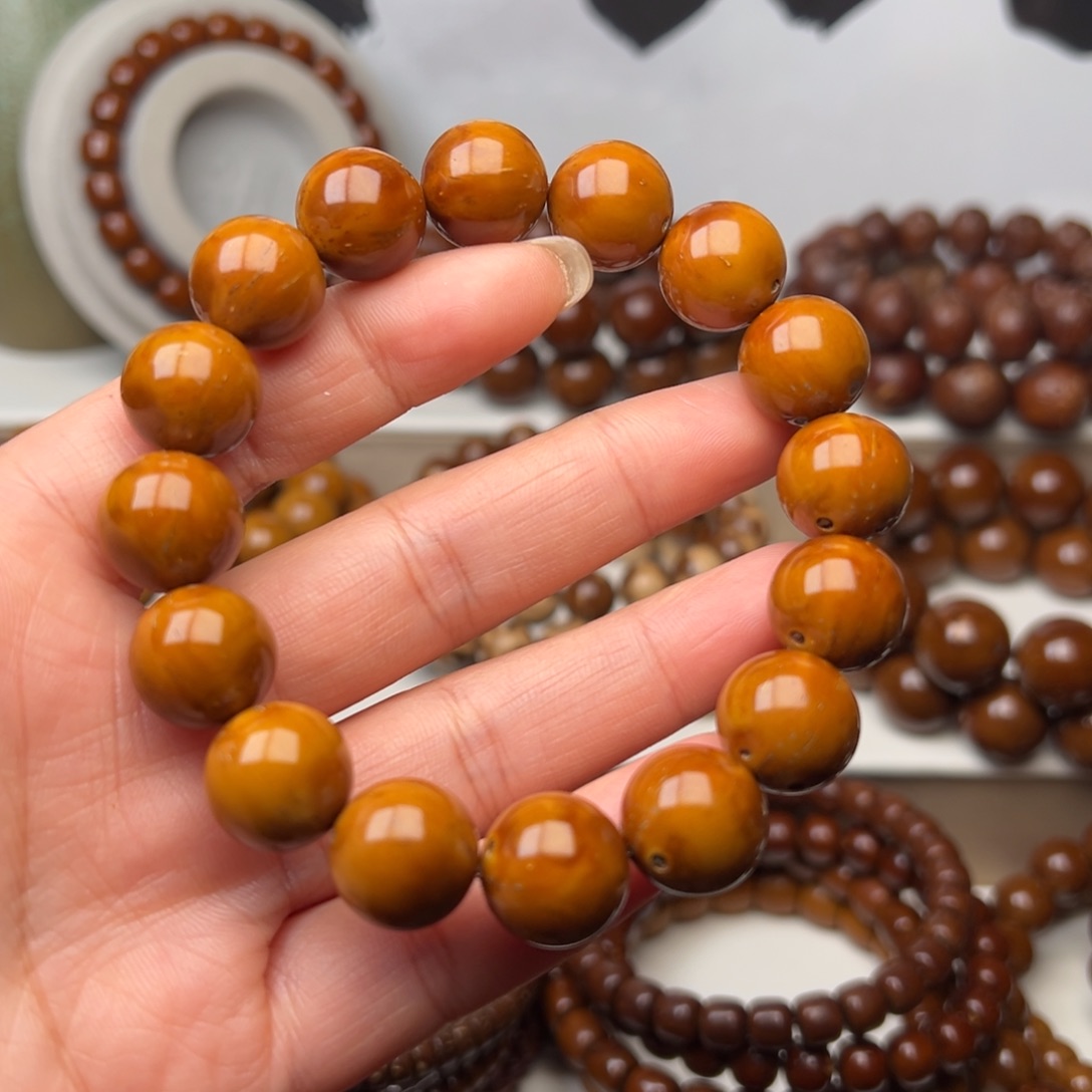 紫金鼠手串土**戈14光珠手串