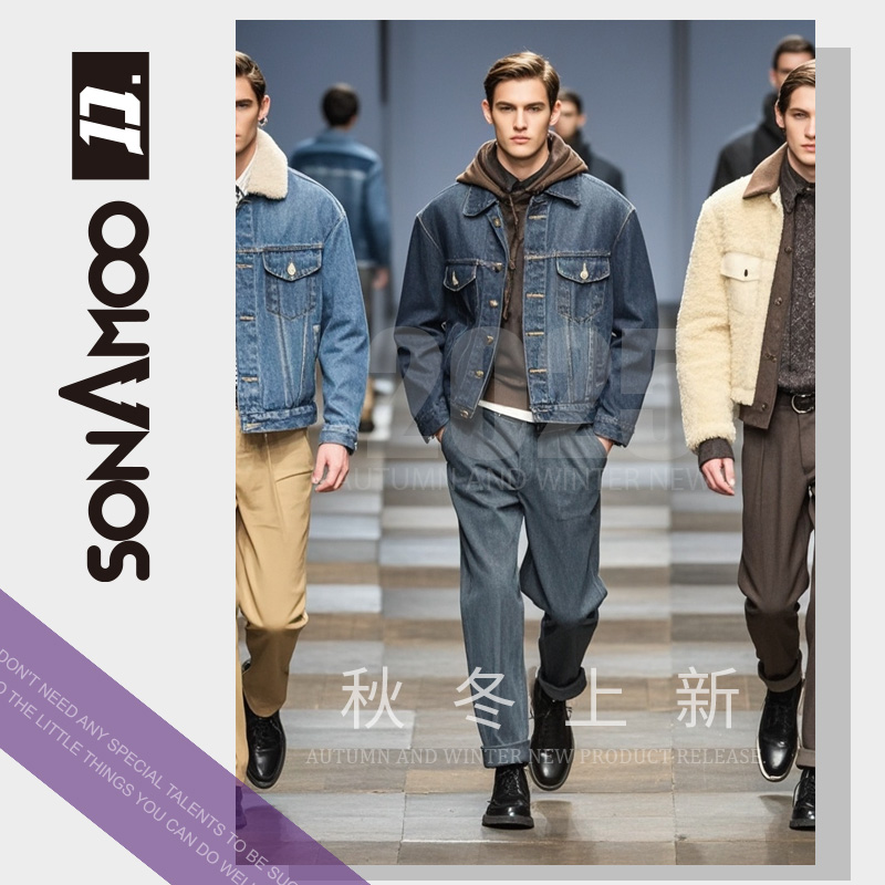 【2109】驴家秋冬新款男士飞行夹克时尚简约棉服外套保暖上衣