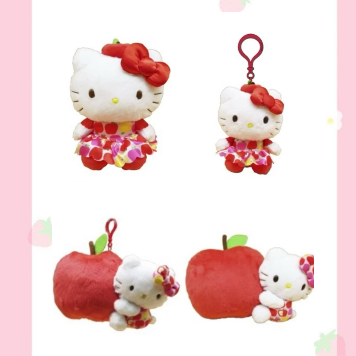 sanrio正版Sanrio美版Kitty公仔和挂件（签收后不退还，请谨慎下单）