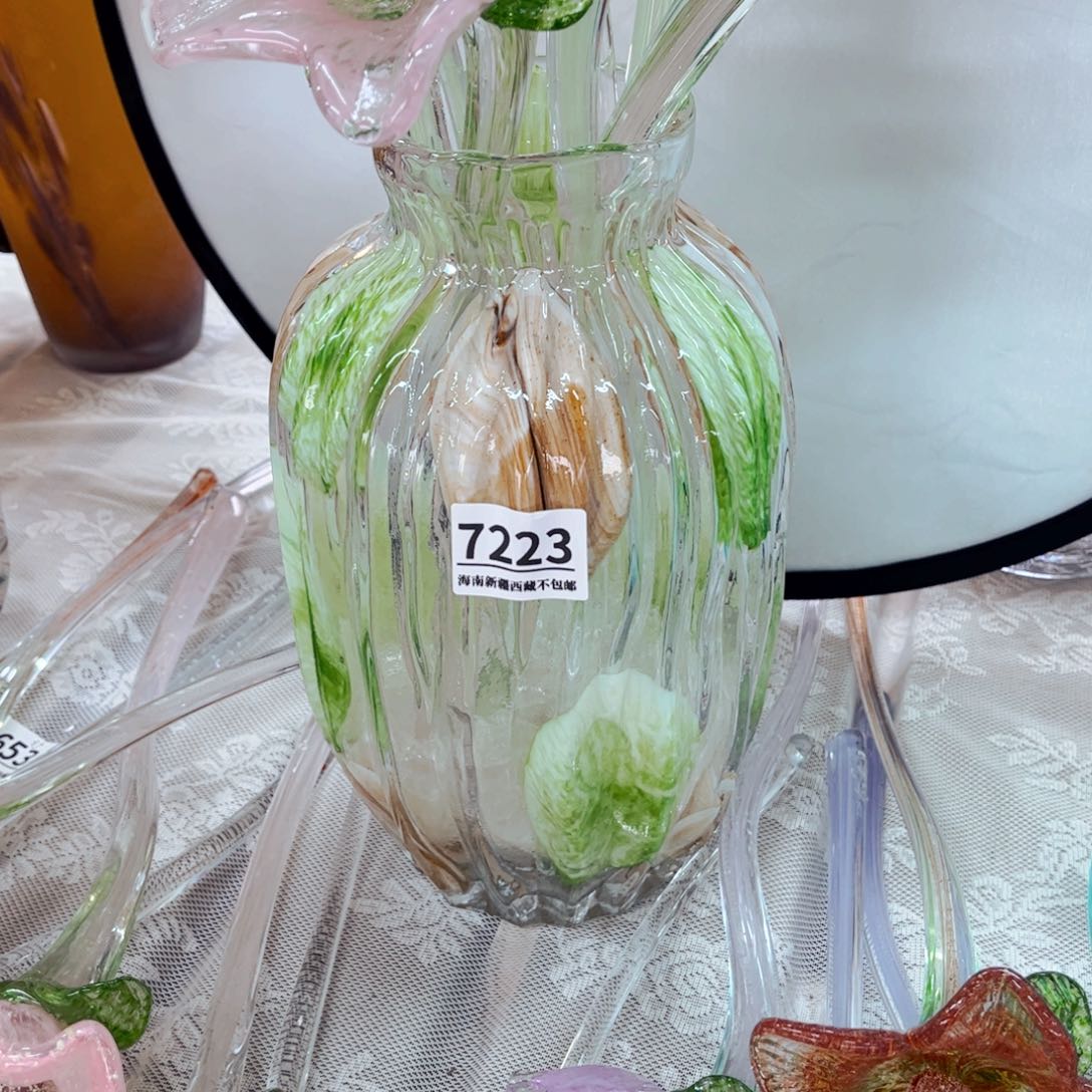 7223花瓶高29厘米 家悦琉璃花瓶