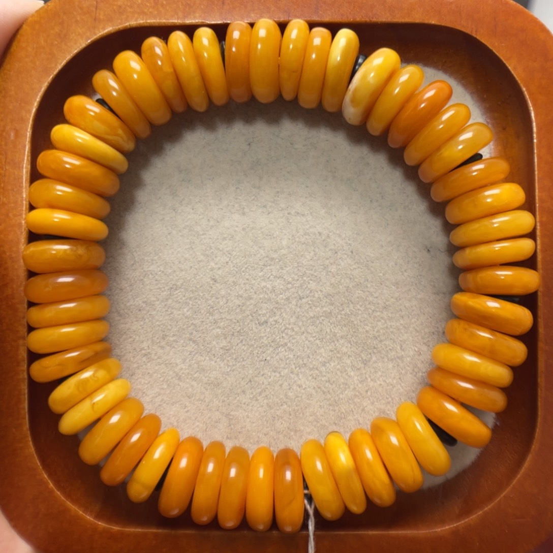 蜜蜡未镶嵌手串蜜蜡