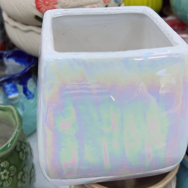 有孔，满10元发货多肉陶瓷花盆