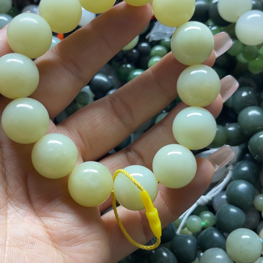 和田玉手链未镶嵌