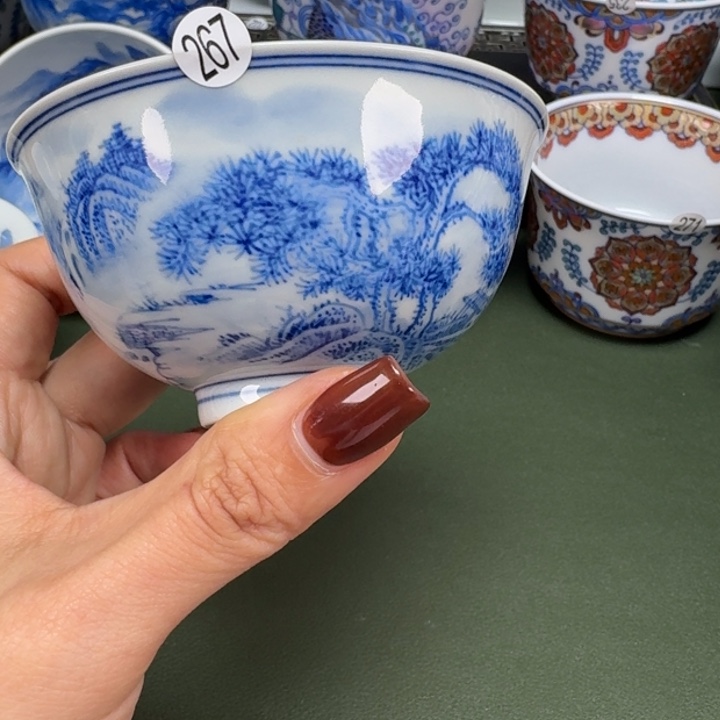 沙沙手工手绘茶具267