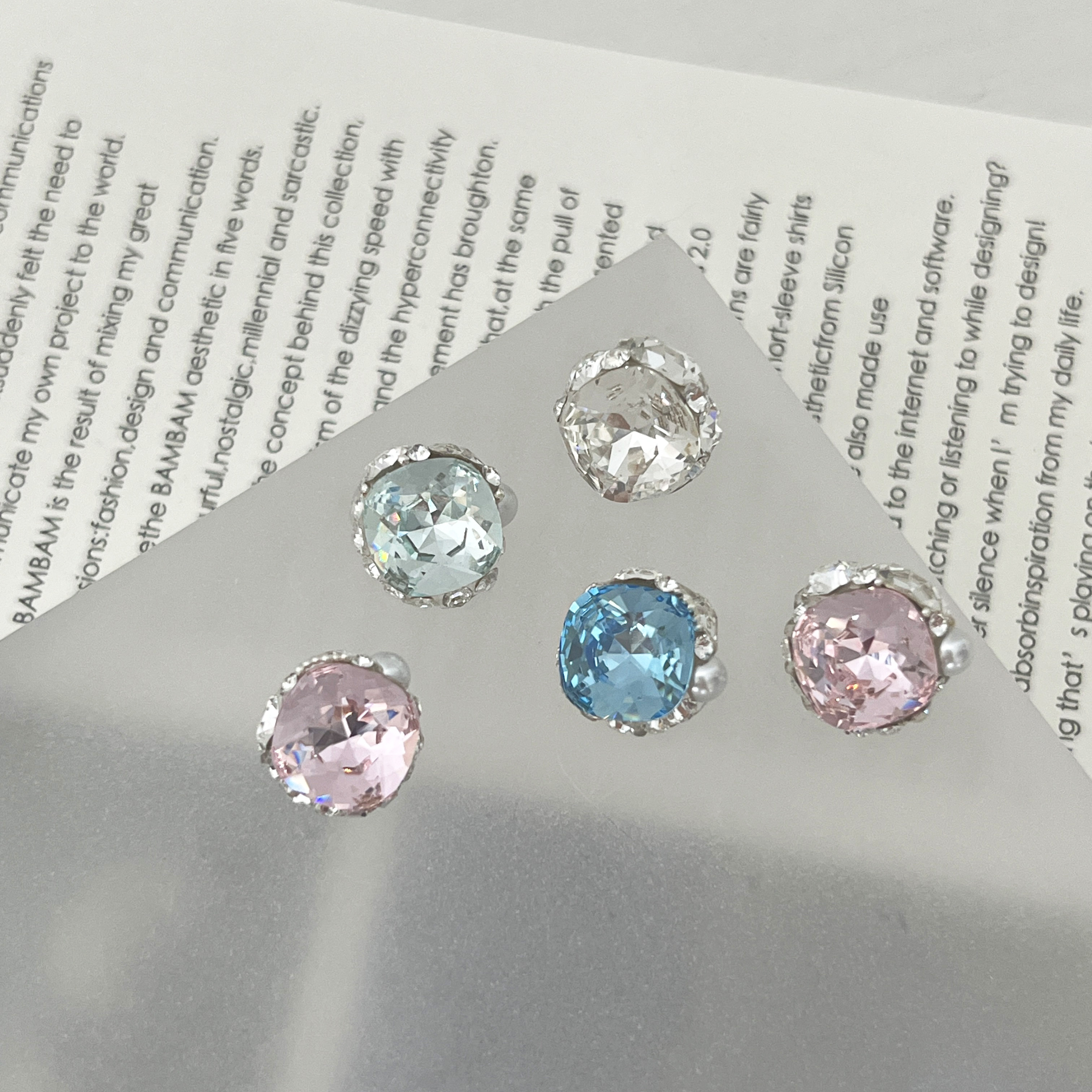 G美甲钻饰品正品华子成品堆钻4470肥方8mm手工堆钻精致高品超闪