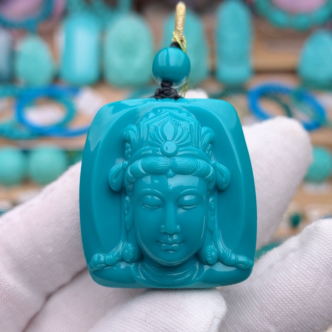 未镶嵌绿松石珠宝奇石