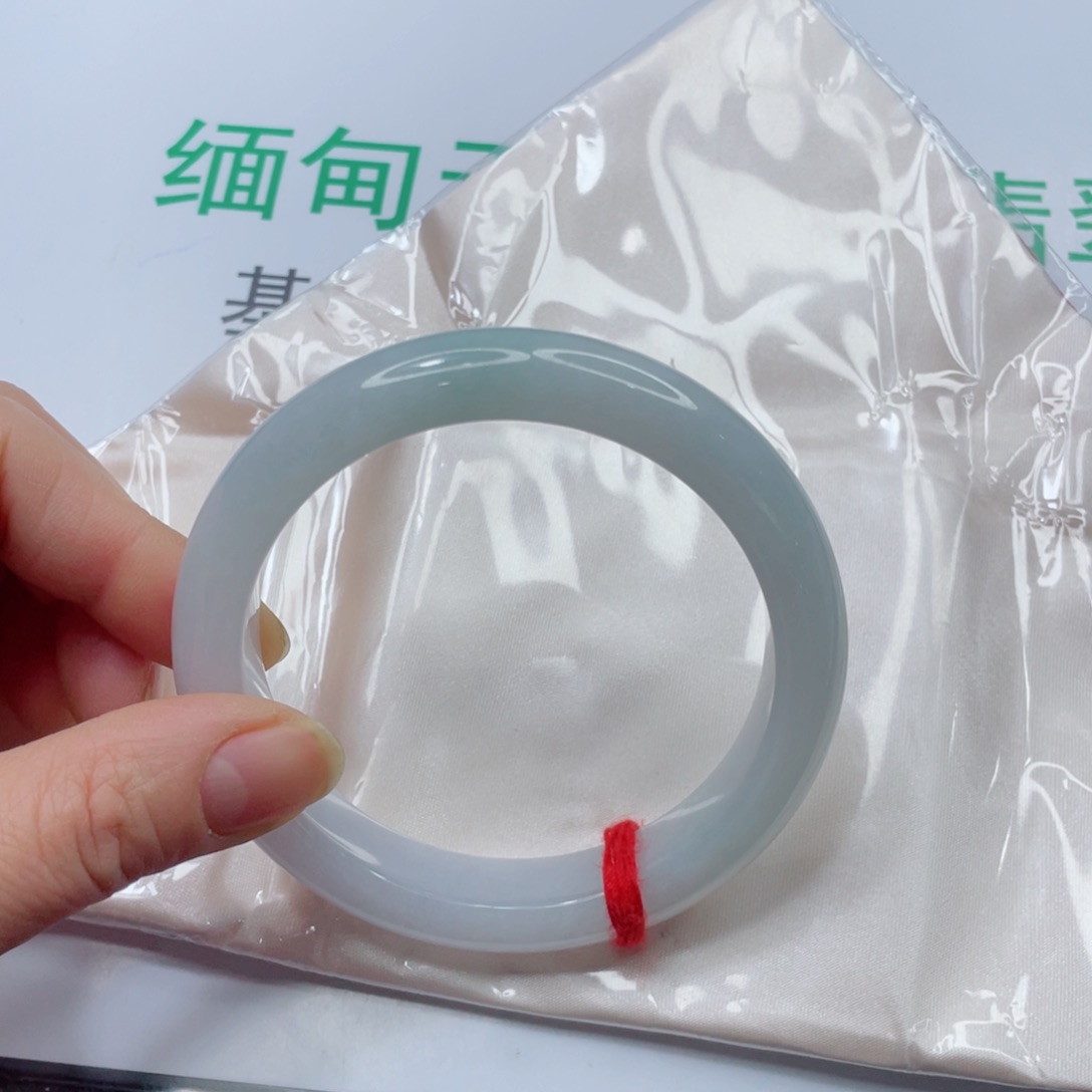 未镶嵌手镯翡翠圈口61