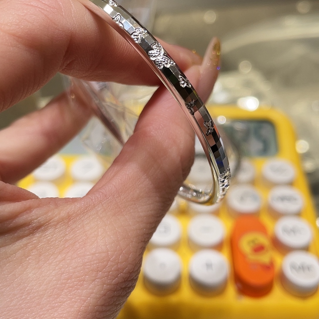 足银足银手镯足银手镯