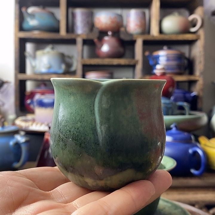 嘻*中国神后钧瓷茶具