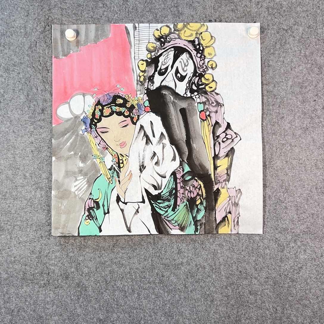 国画446 山水之间有着悠久历史