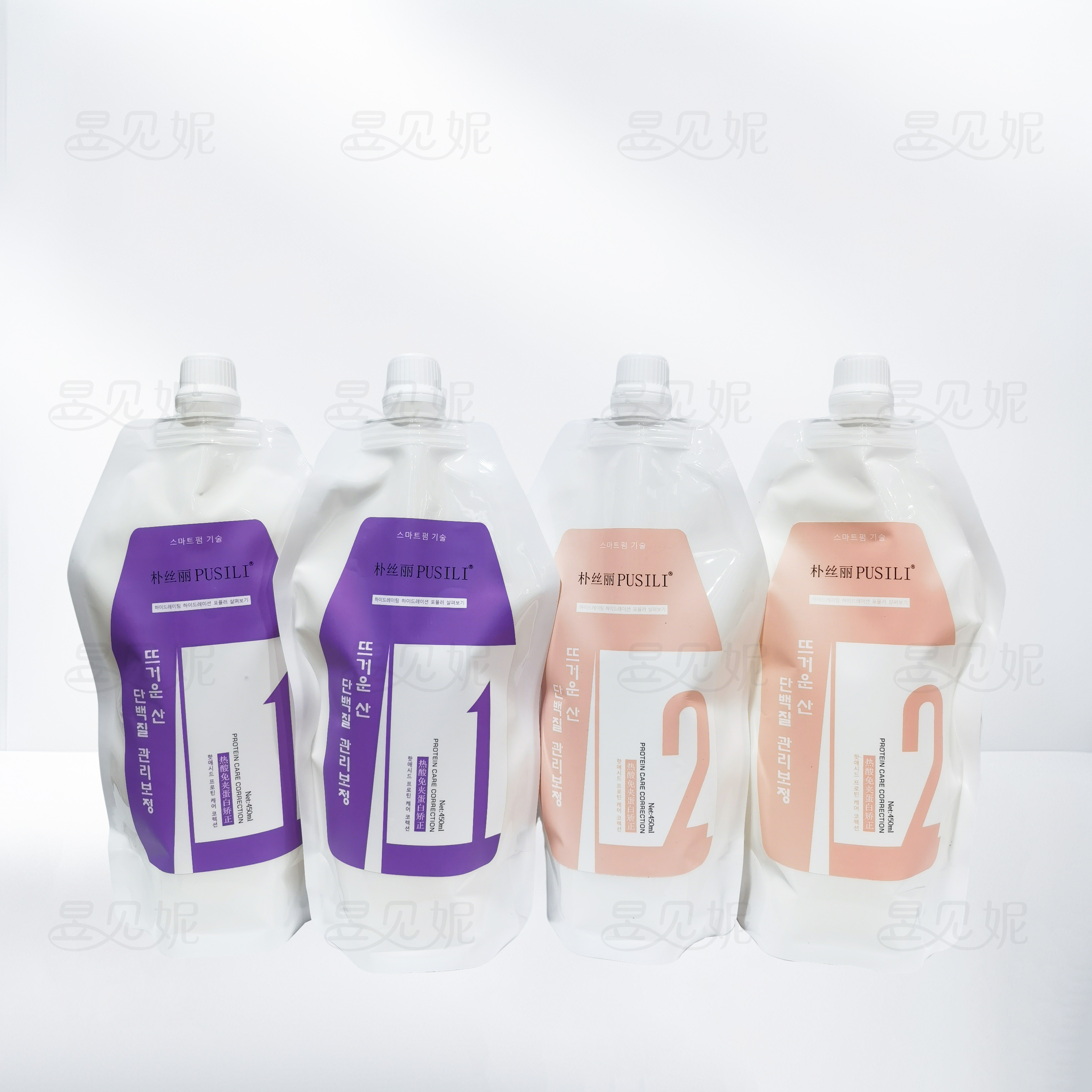 朴丝丽热酸免夹蛋白矫正直发膏适用于直发毛发矫正离子烫发廊专用
