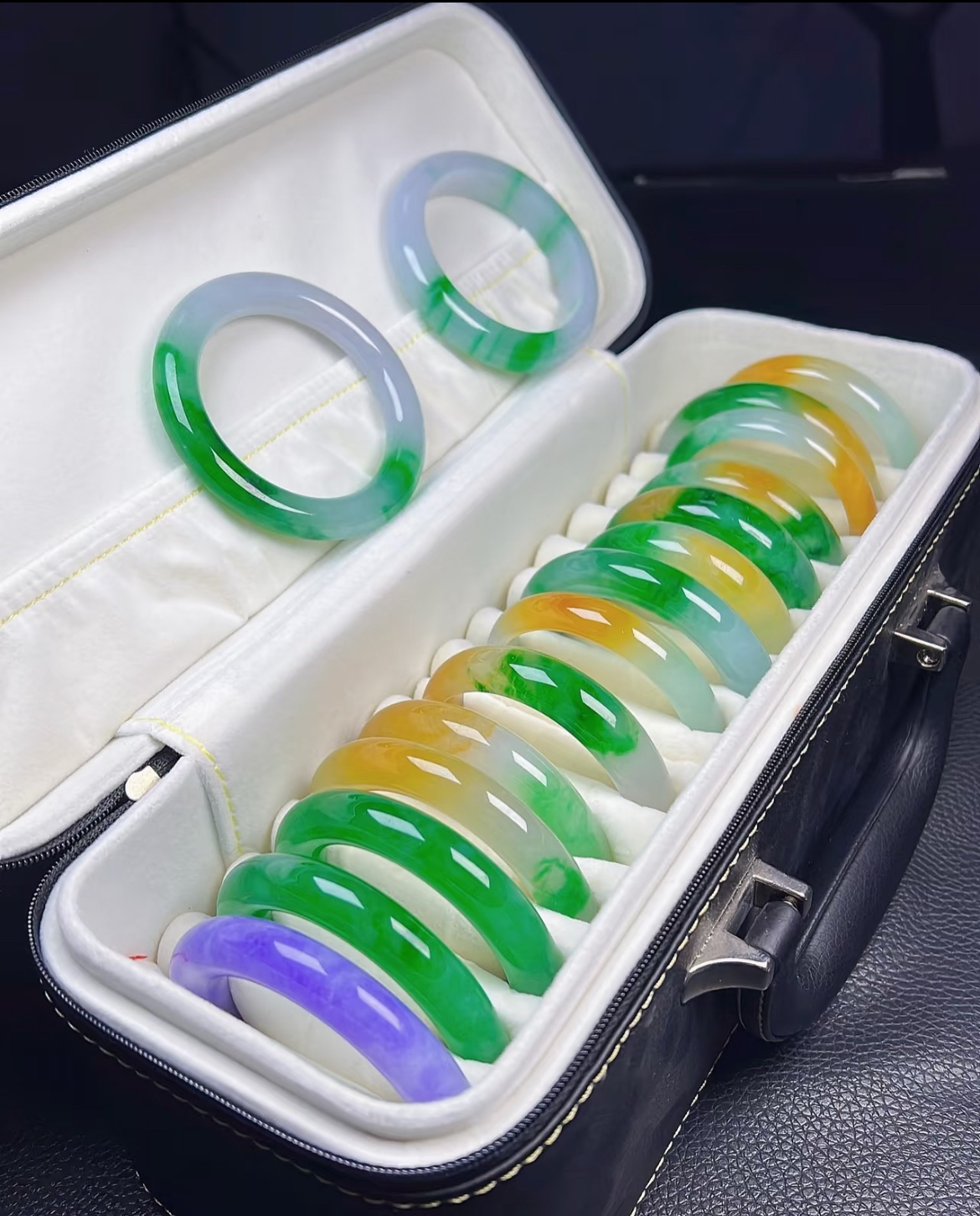 非金属珐琅手镯 时尚美人条手镯多样性发其一