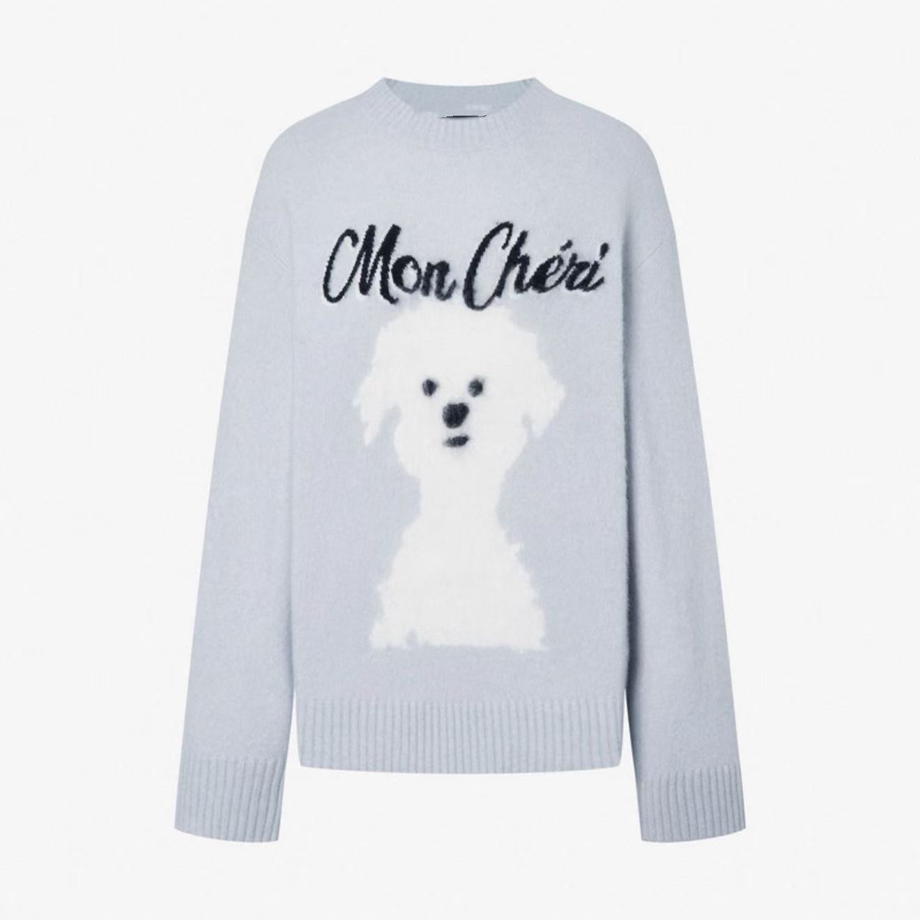 【】萌宠系列毛绒小狗宽松淡人 8406