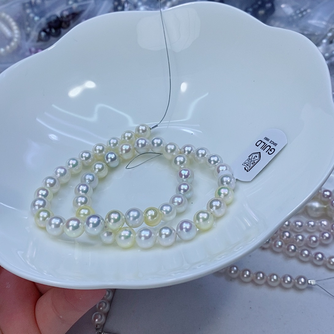 海水珍珠颈饰银S925镶嵌