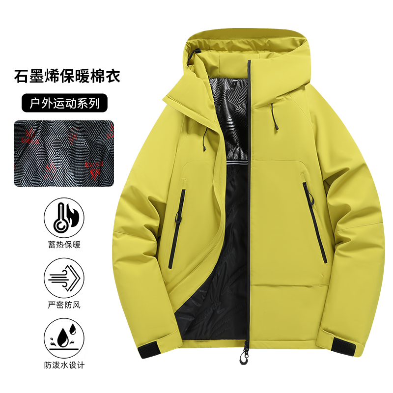 棉服男女同款秋冬季新款保暖舒适百搭防风防寒短外套2539