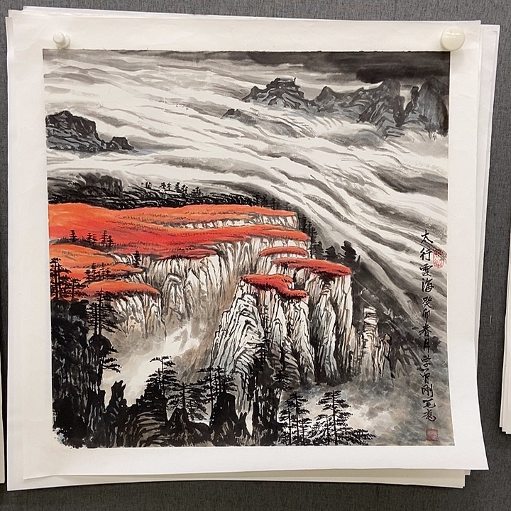 国画手寫手繪作品262