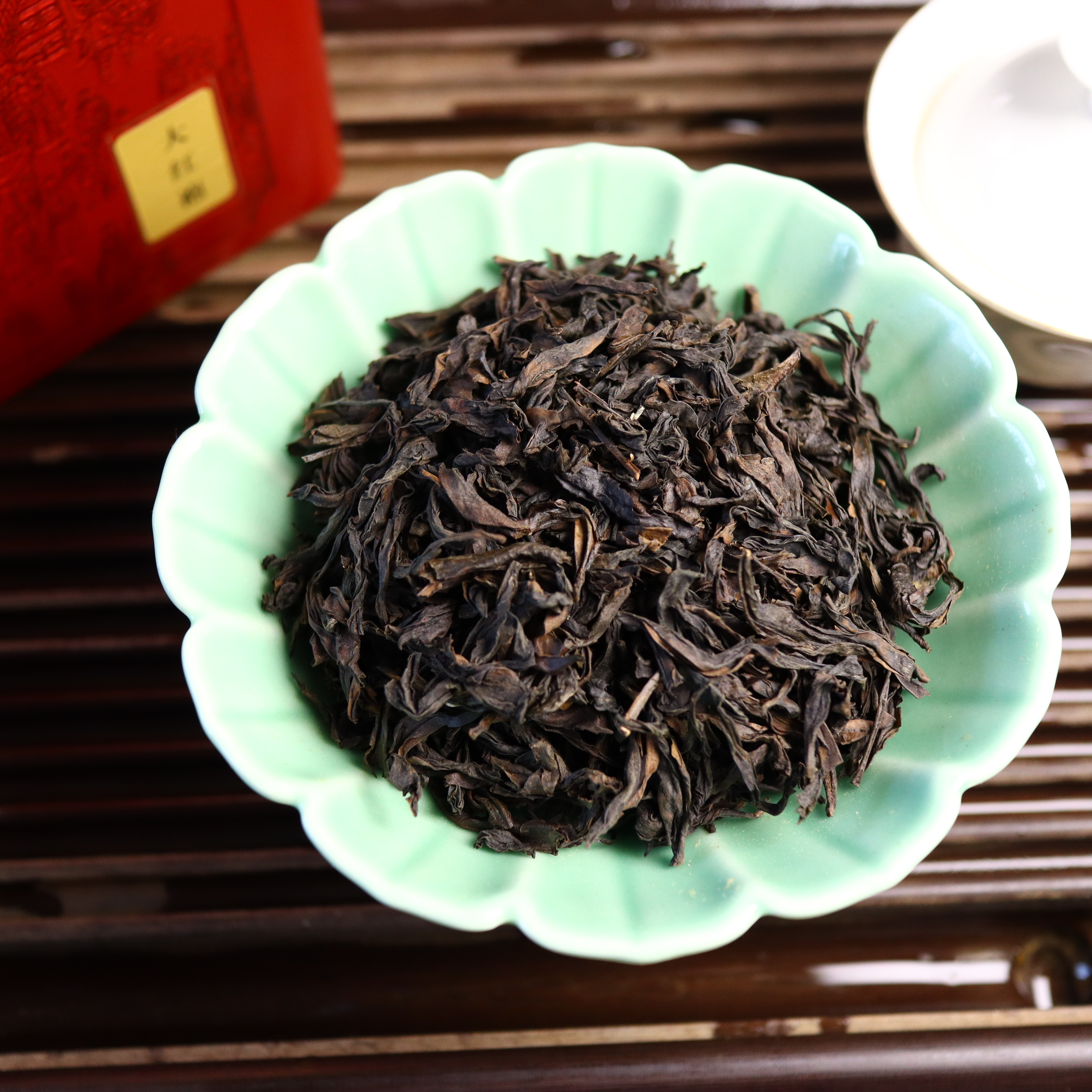 武夷山大红袍乌龙茶 花香果香浓醇回甘口粮岩茶100g罐装