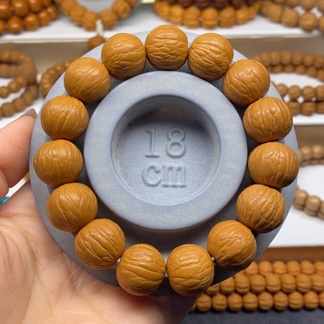 【闪购商品】猴头核桃手串聚宝盆16➕