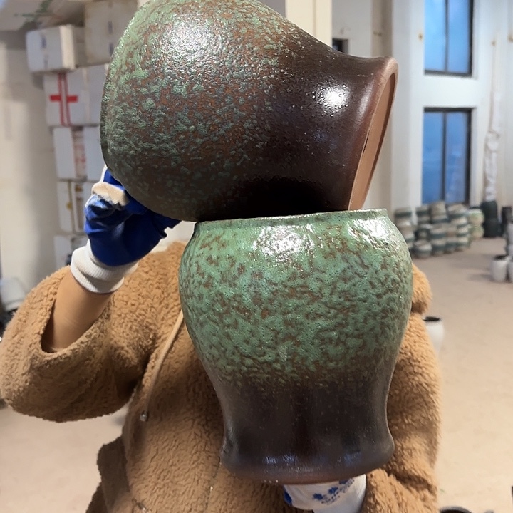 正品高23口17花盆