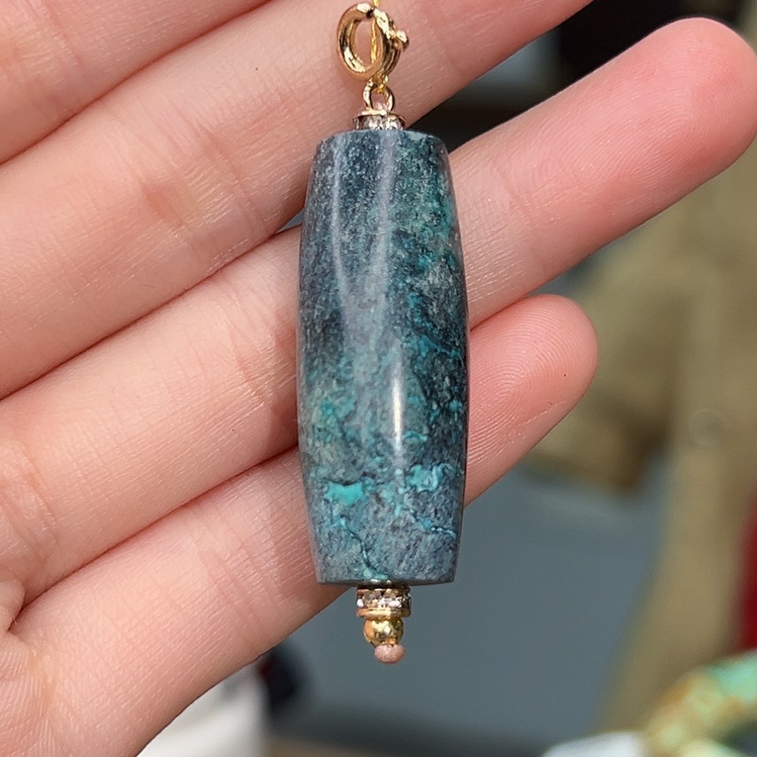 绿松石珠宝奇石未镶嵌