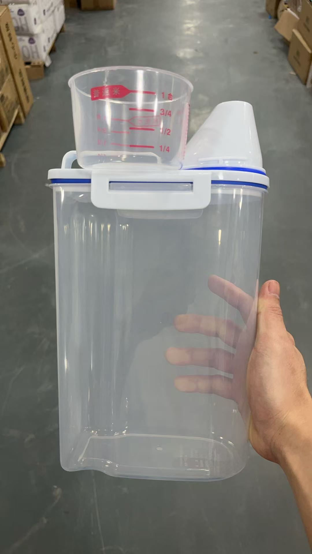 简约大气防潮米桶