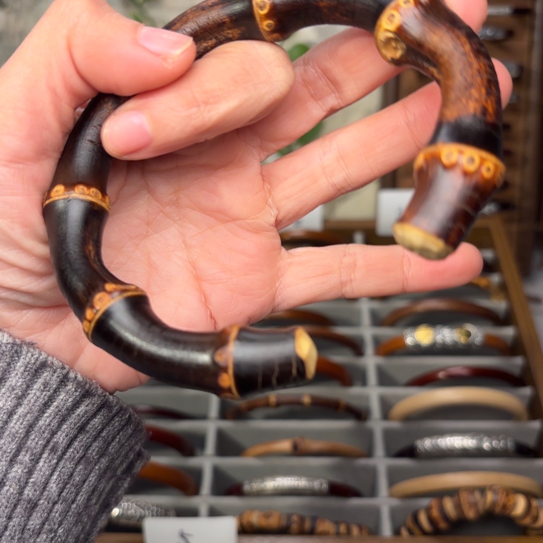 不***妄木质非金属紫竹藤