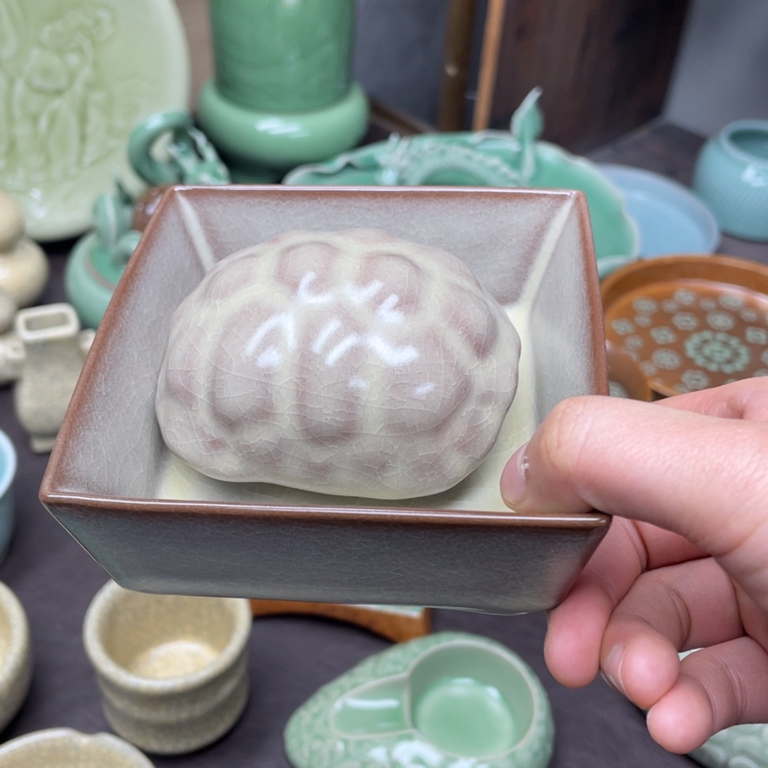 福利青瓷茶具微瑕