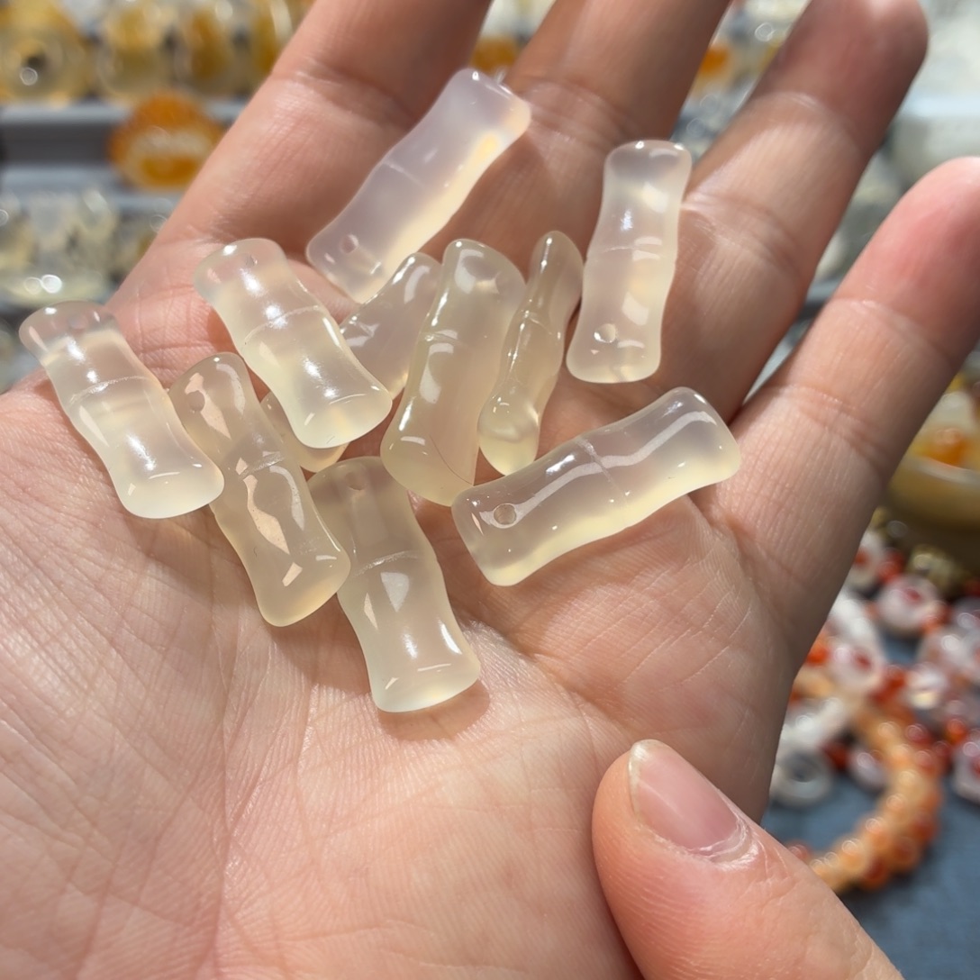 玛瑙/玉髓未镶嵌吊坠(不含链)