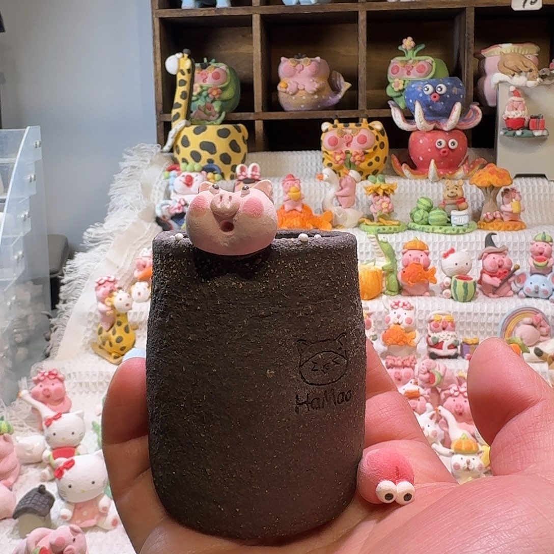 6***シ厂家直销手工花盆摆件