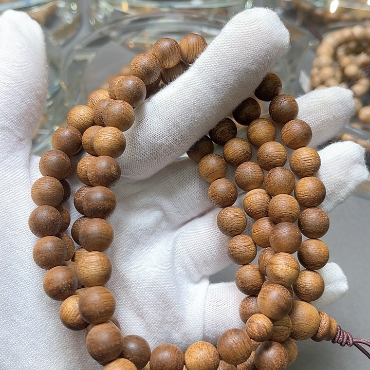 沉香手串老挝奇楠9mm33克巨甜手串
