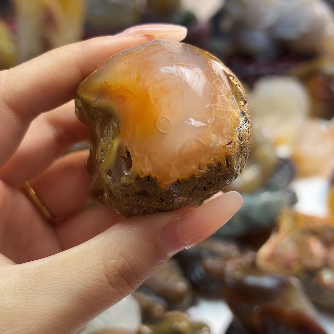 玛瑙/玉髓未镶嵌颈饰