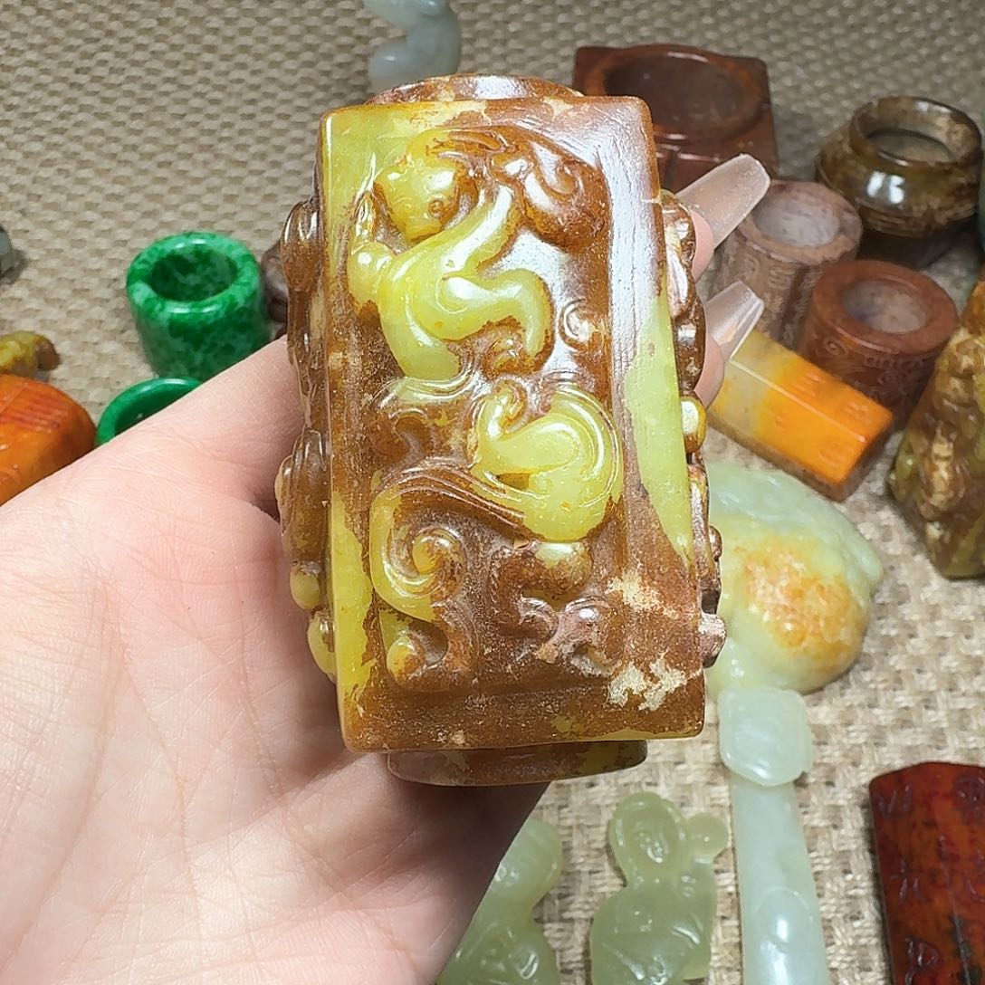 白玉菩提吊坠挂件