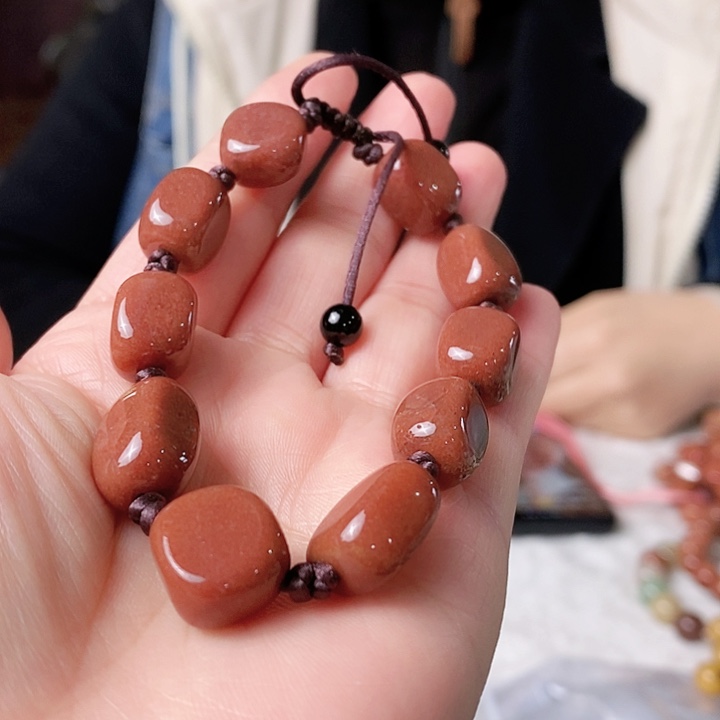 密玉（石英质玉）手链未镶嵌