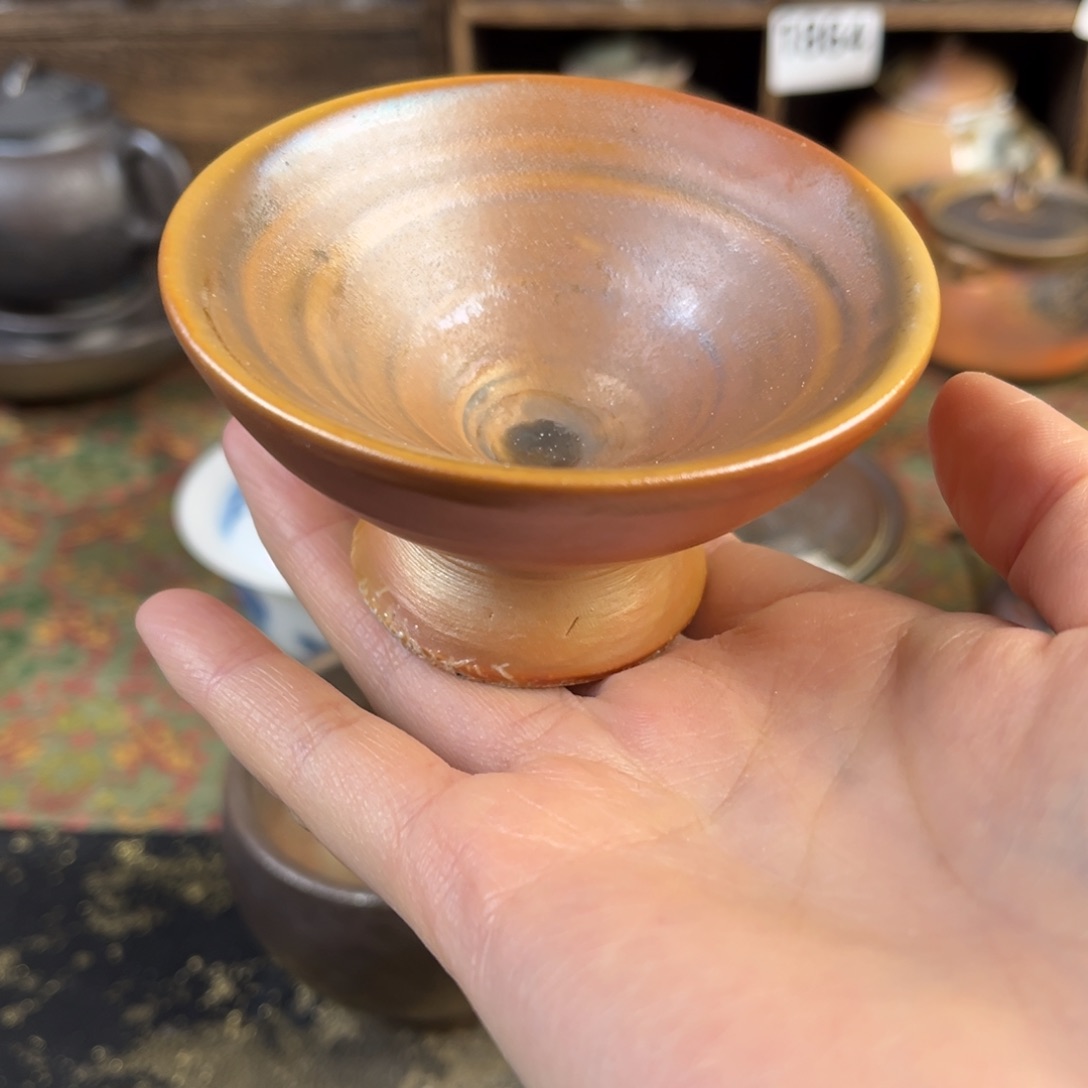 杯柴烧茶器主人杯杯