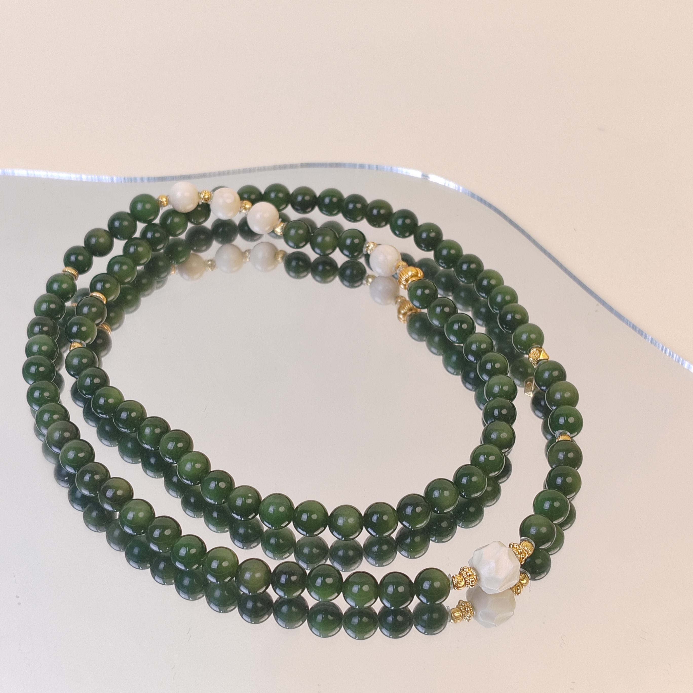 黑羊洞猛犸无相三圈手串