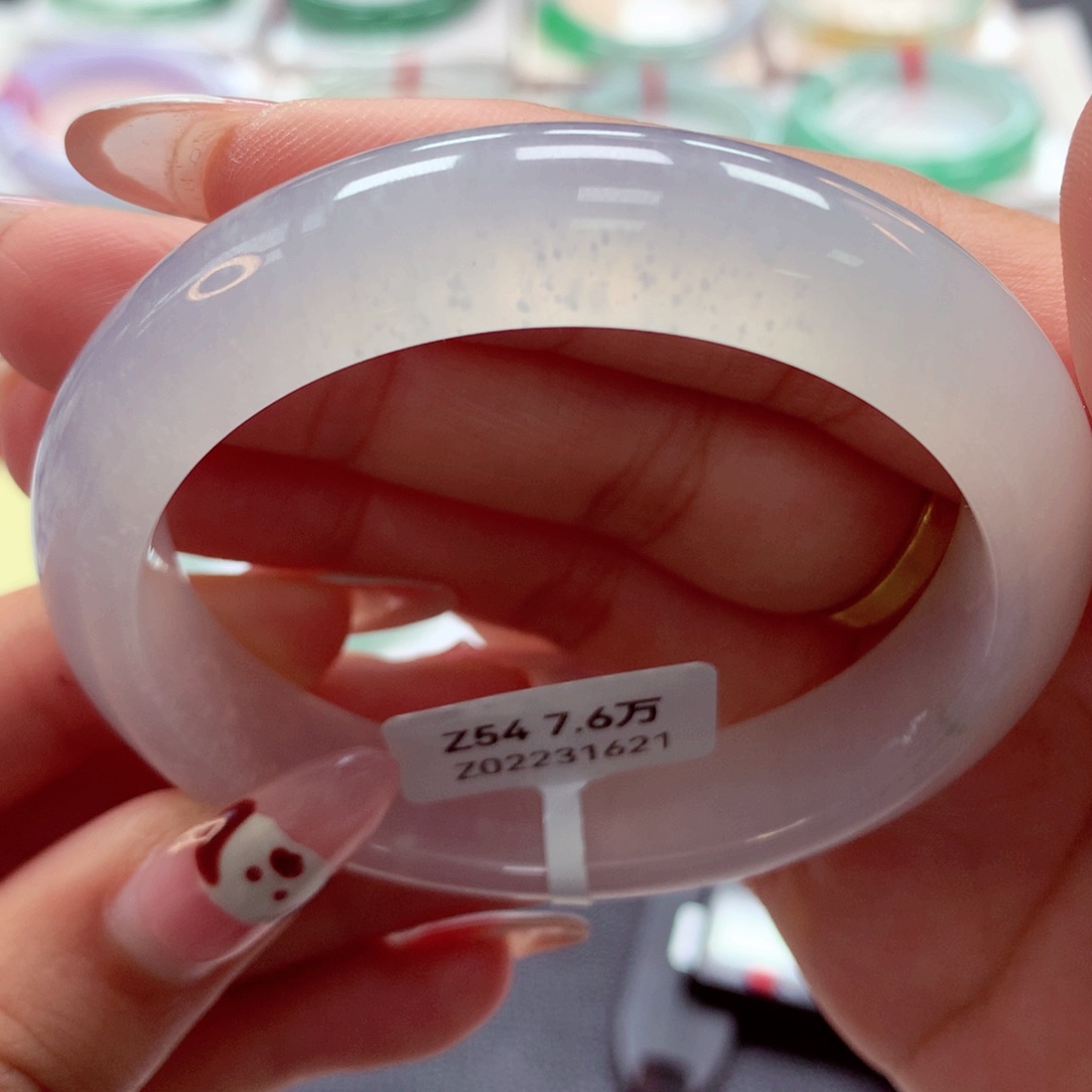 翡翠手镯未镶嵌今日推荐款55正