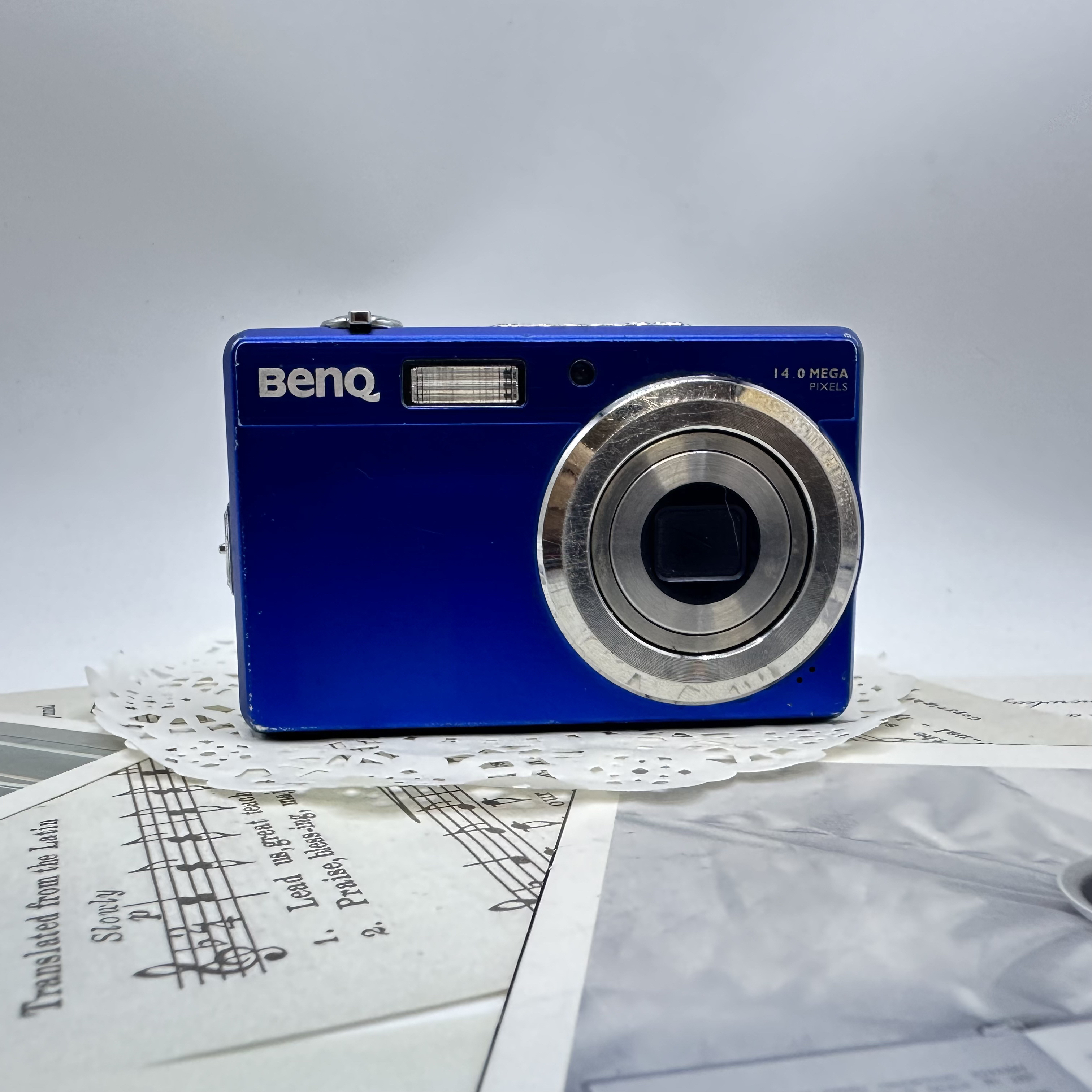 9新 Benq/明基 九成新高像素四倍光学变焦相机带配件