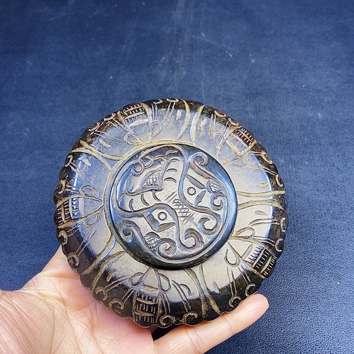 白玉菩提把件精选